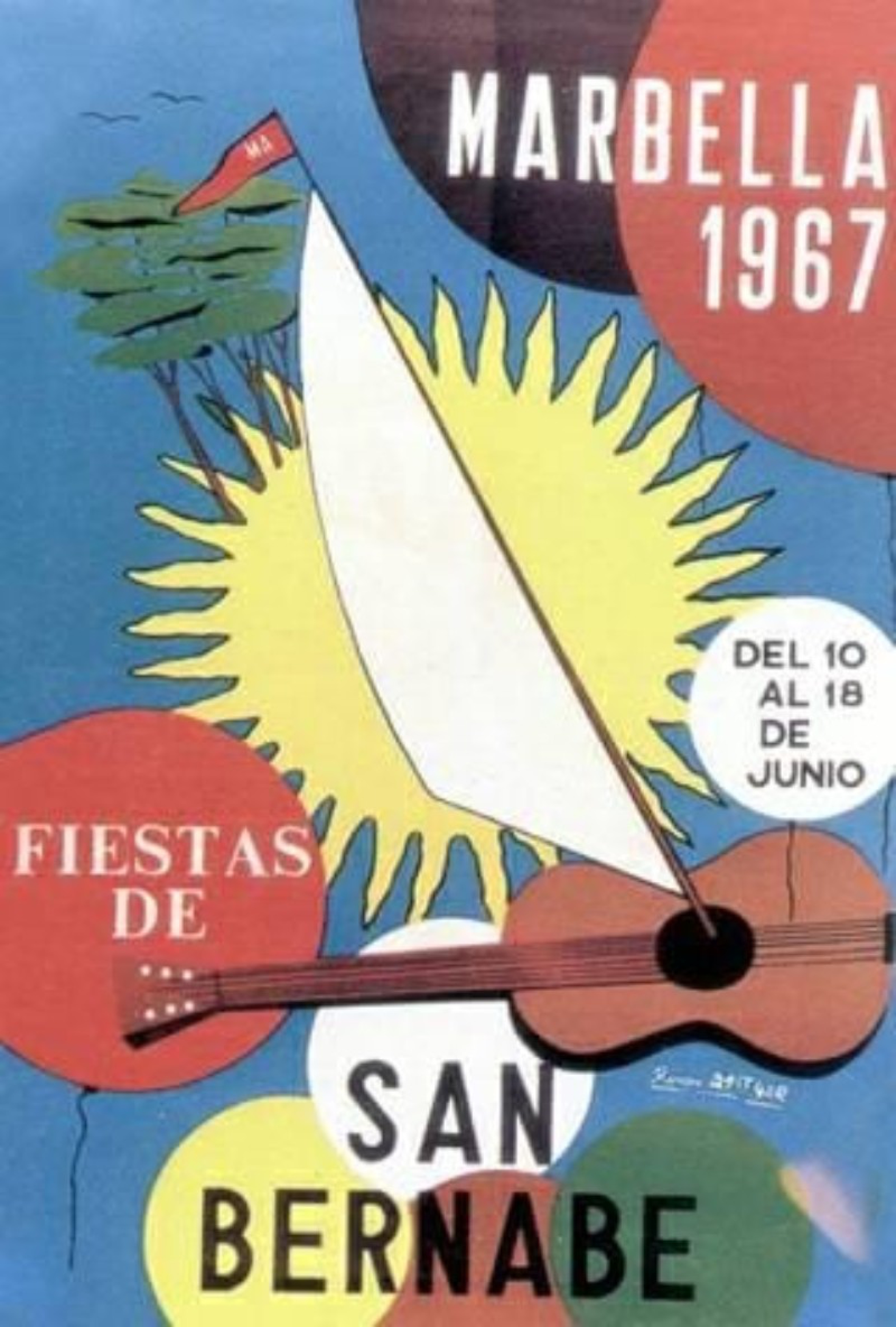 Feria y Fiestas de San Bernabé 1967 Marbella